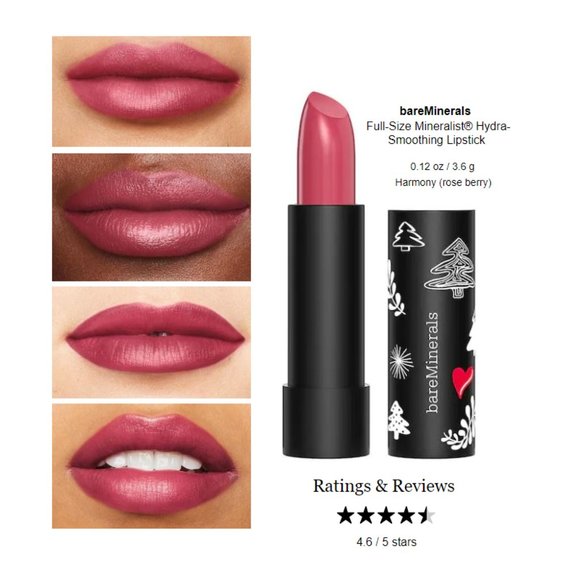 bareMinerals Other - bareMinerals Hydra-Smoothing Lipstick